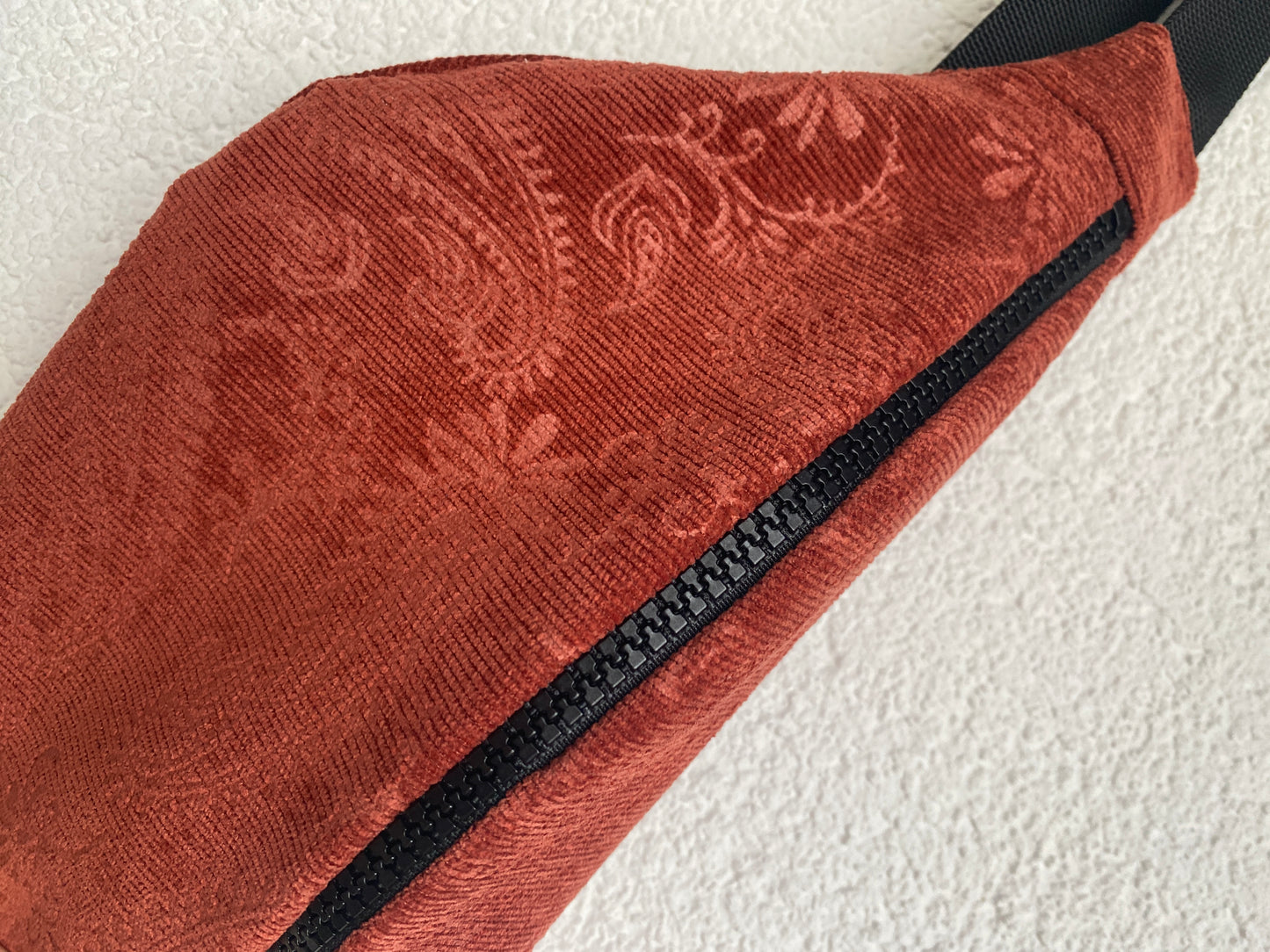 Bauchtasche strukturiert Paisley